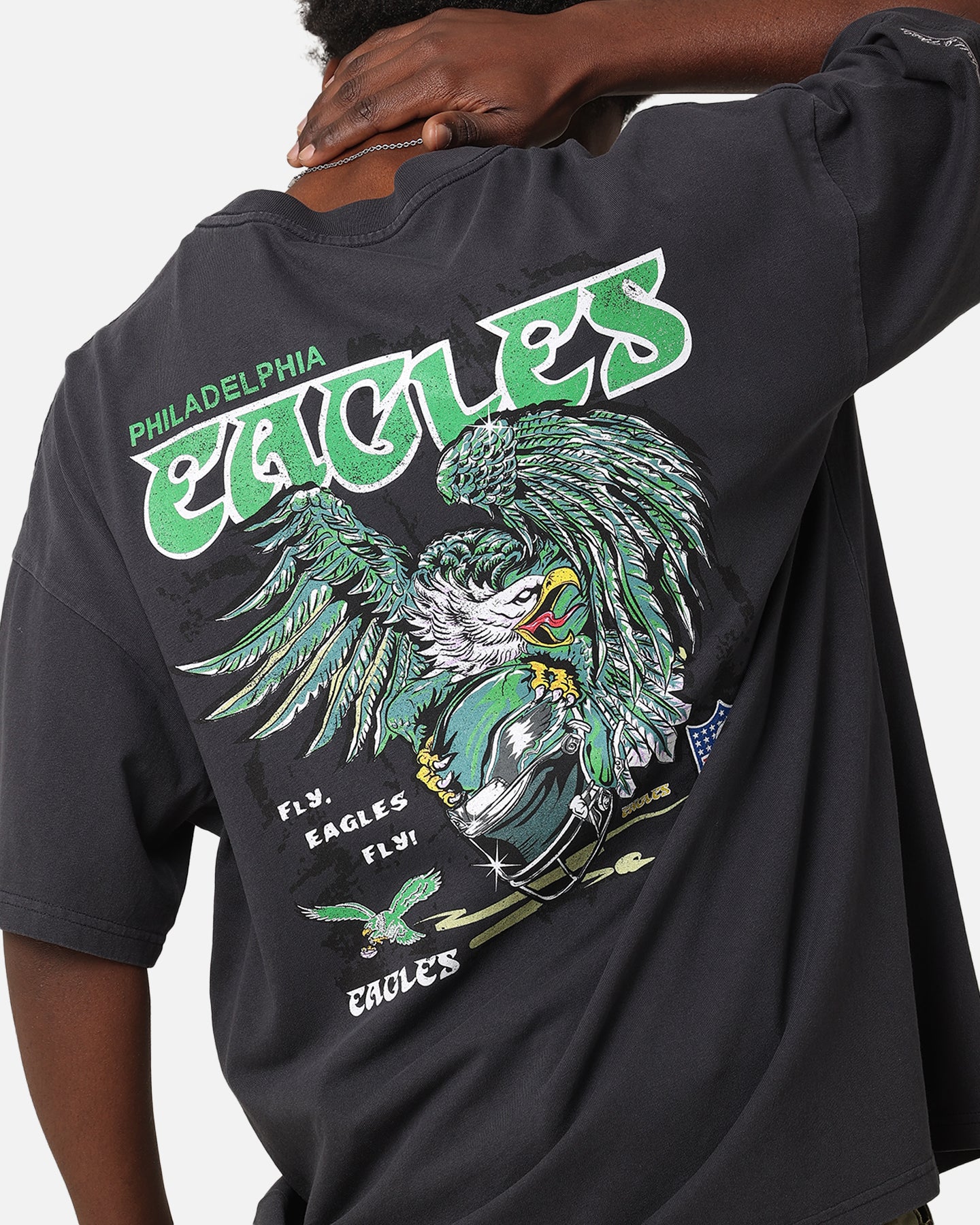 Mitchell & Ness Philadelphia Eagles 'Alter Ego' Flames T-Shirt