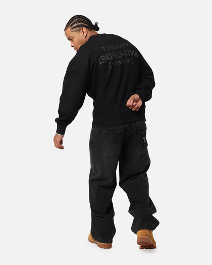 The Anti Order Project Anti Boxy Crewneck Black