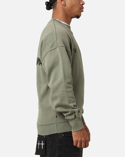 The Anti Order Project Anti Boxy Crewneck Vintage Army