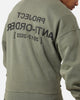 The Anti Order Project Anti Boxy Crewneck Vintage Army