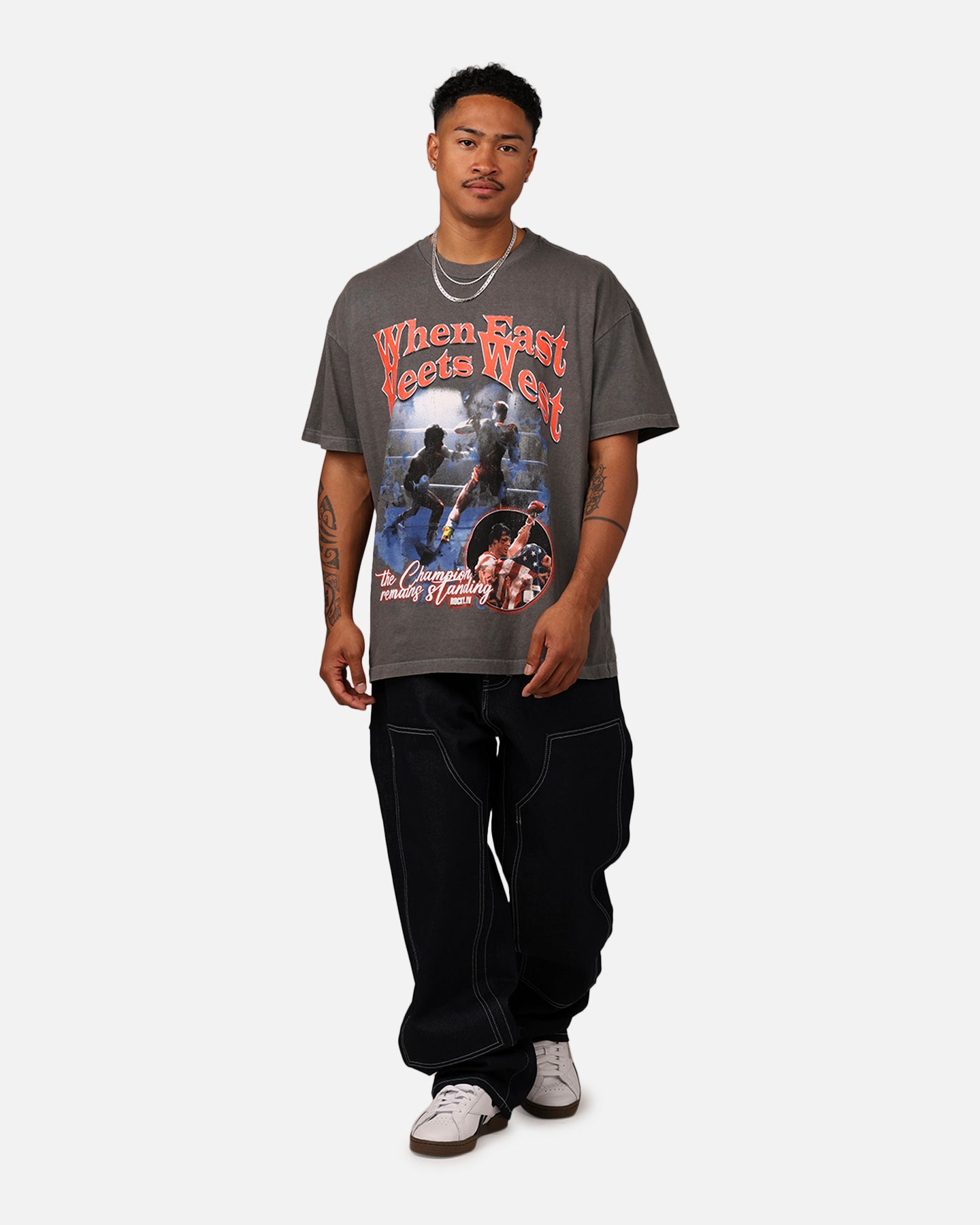 Rocky Rocky IV T-Shirt Black | Culture Kings US