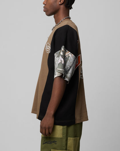 Loiter Splinter T-Shirt Woodland Camo