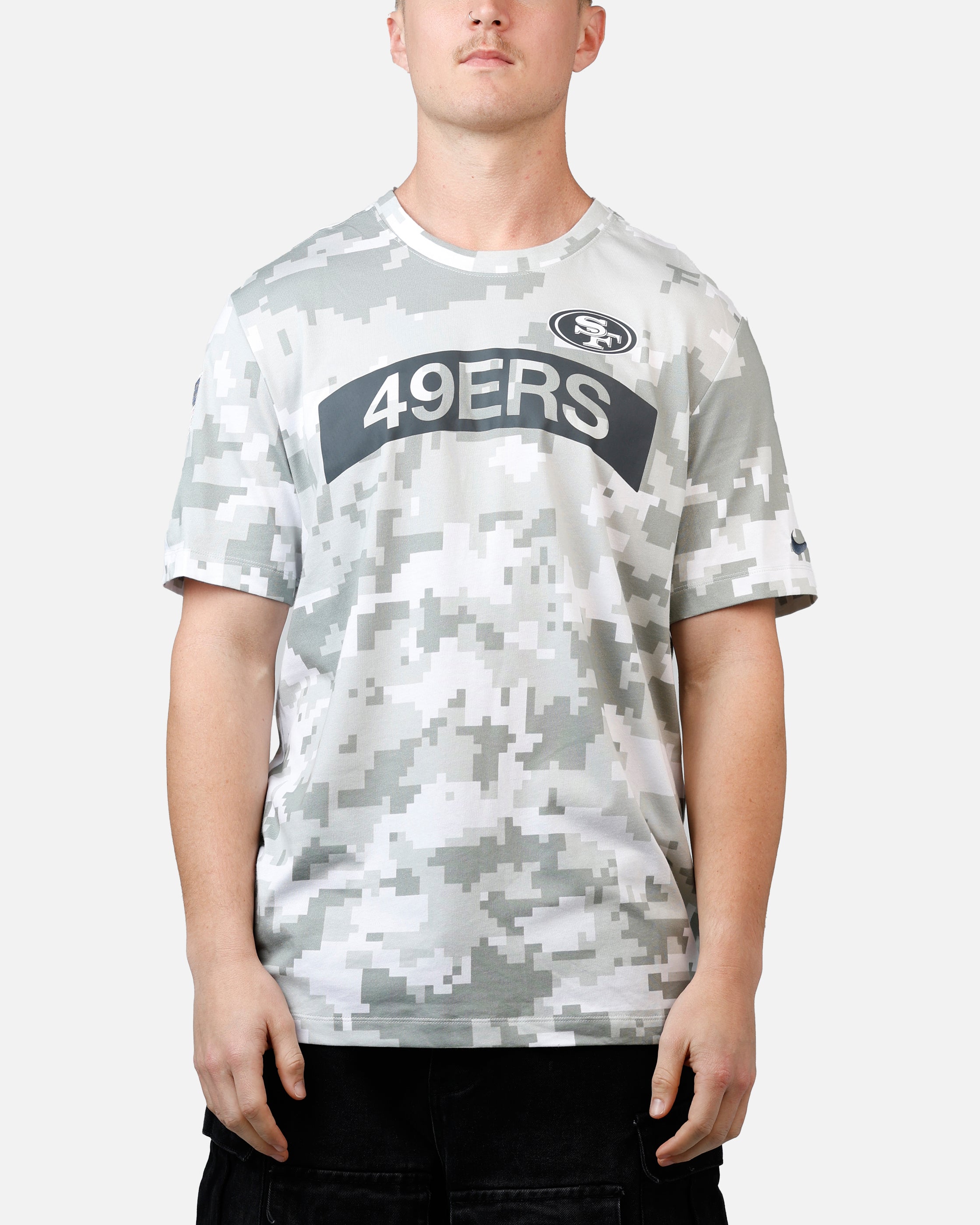 Nike San Francisco 49ers Salute to Service T-Shirt Camouflage
