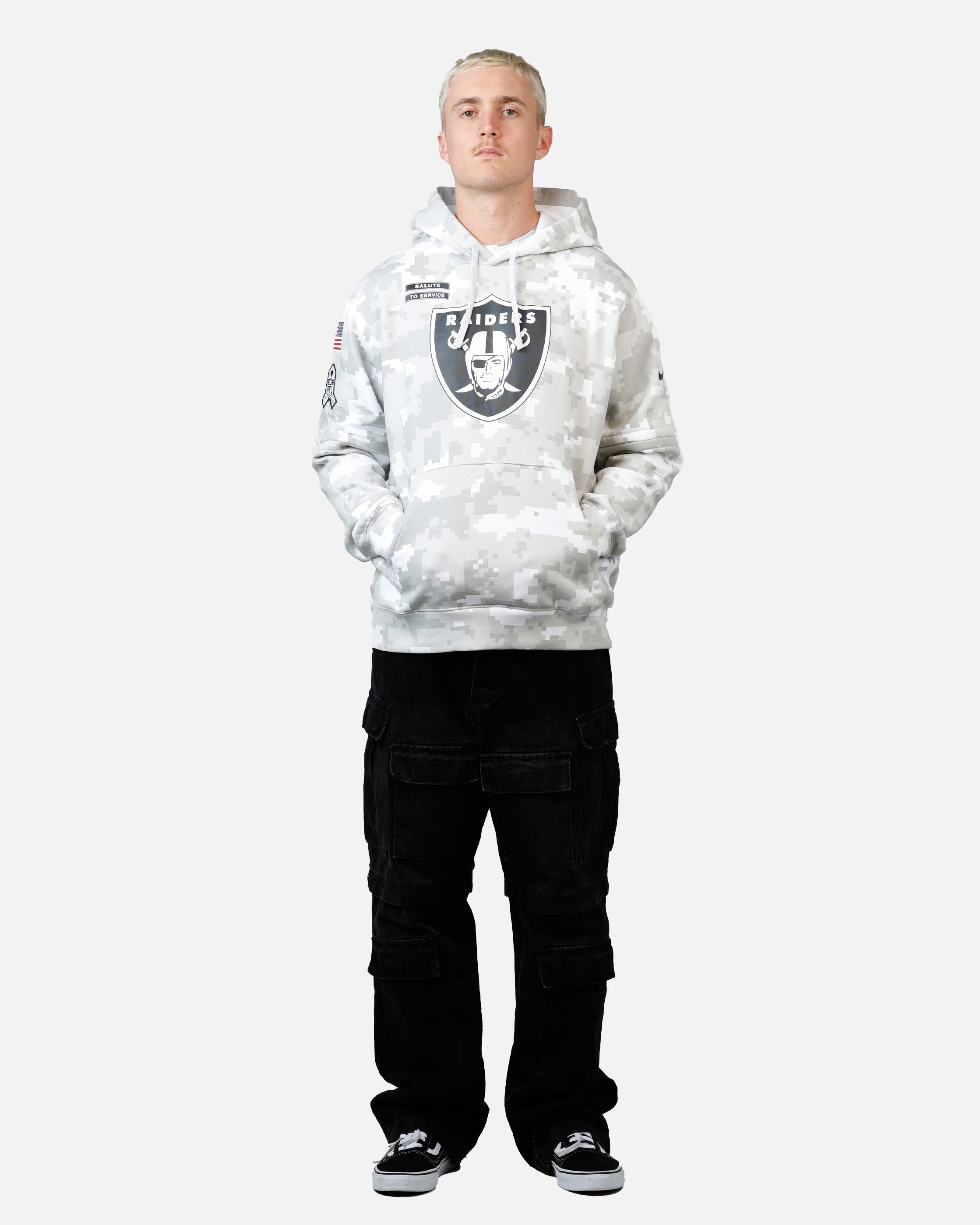 Nike Las Vegas Raiders Salute to Service Hoodie Camouflage