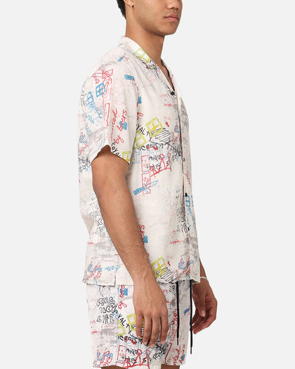 Ksubi Skrawler Resort Button Up Shirt White