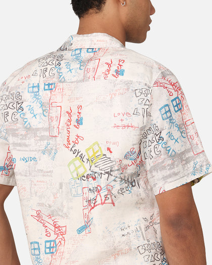 Ksubi Skrawler Resort Button Up Shirt White