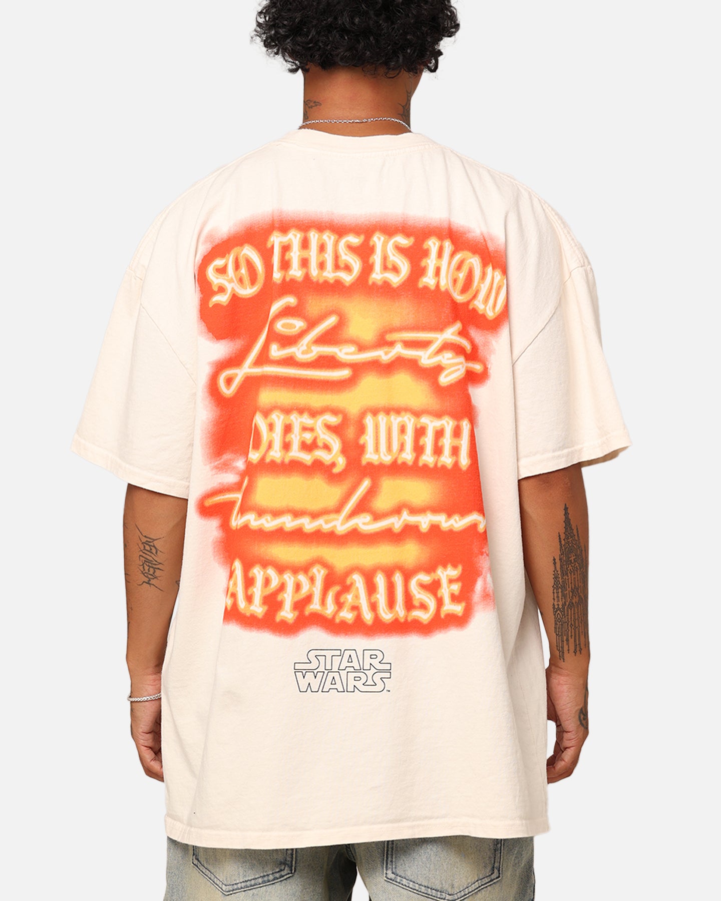 Star Wars Padmé Heavyweight T-Shirt Off White | Culture Kings US