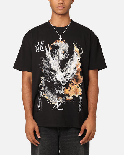 Saint Morta Azure Dragon T-Shirt Black