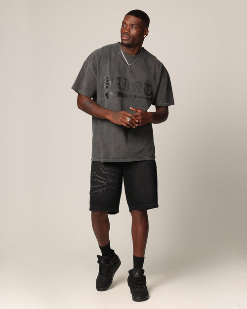 Saint Morta Chroma T-Shirt Black Wash