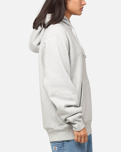 Champion Reverse Weave Small C Hoodie Oxford Heather