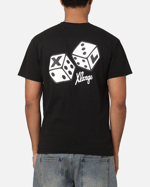 X-Large XL Dice T-Shirt Pigment Black