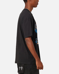 Mitchell & Ness Chicago Bulls Vs. Utah Jazz T-Shirt Faded Black
