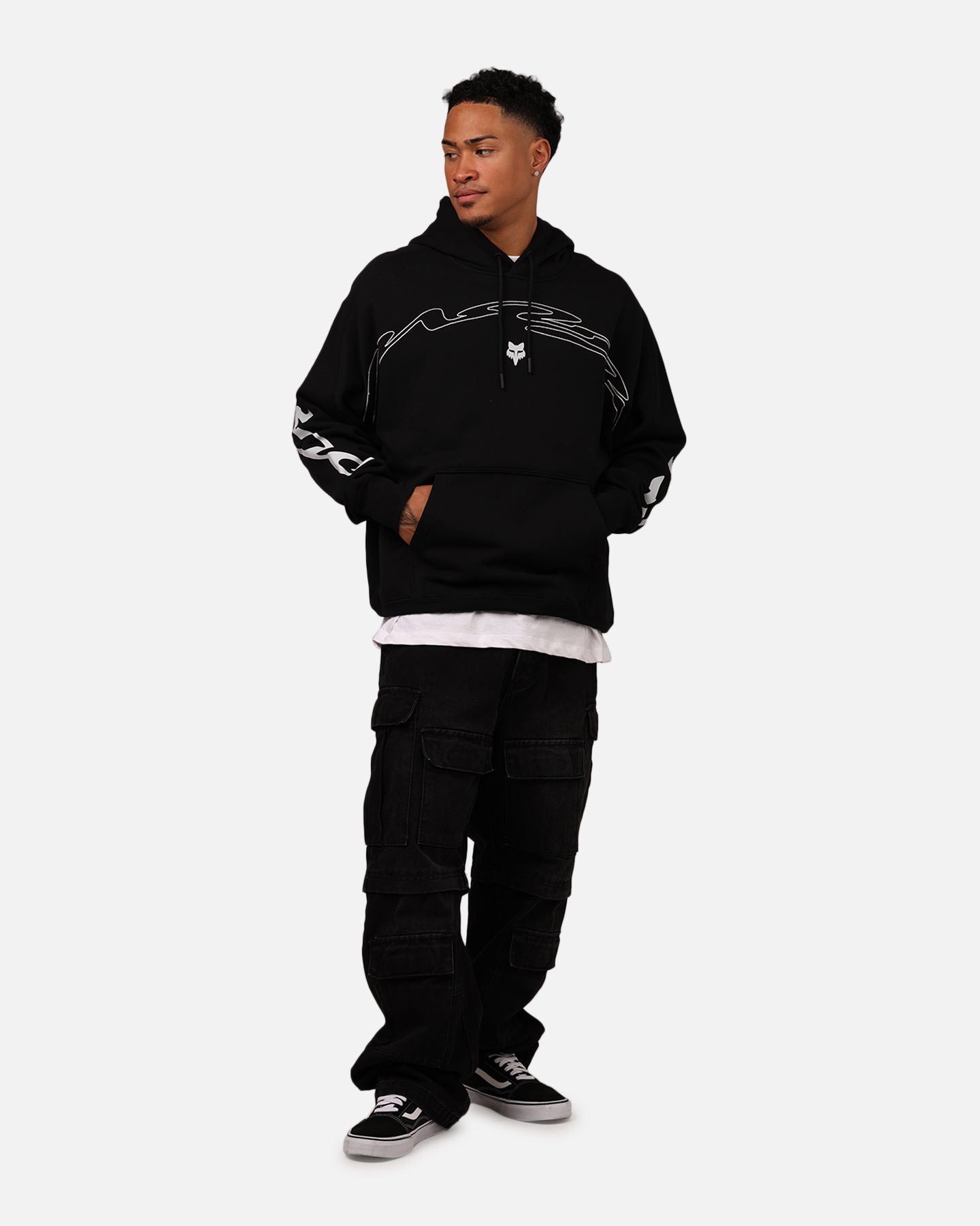 Fox Racing Energy Oversized Hoodie Black | Culture Kings US