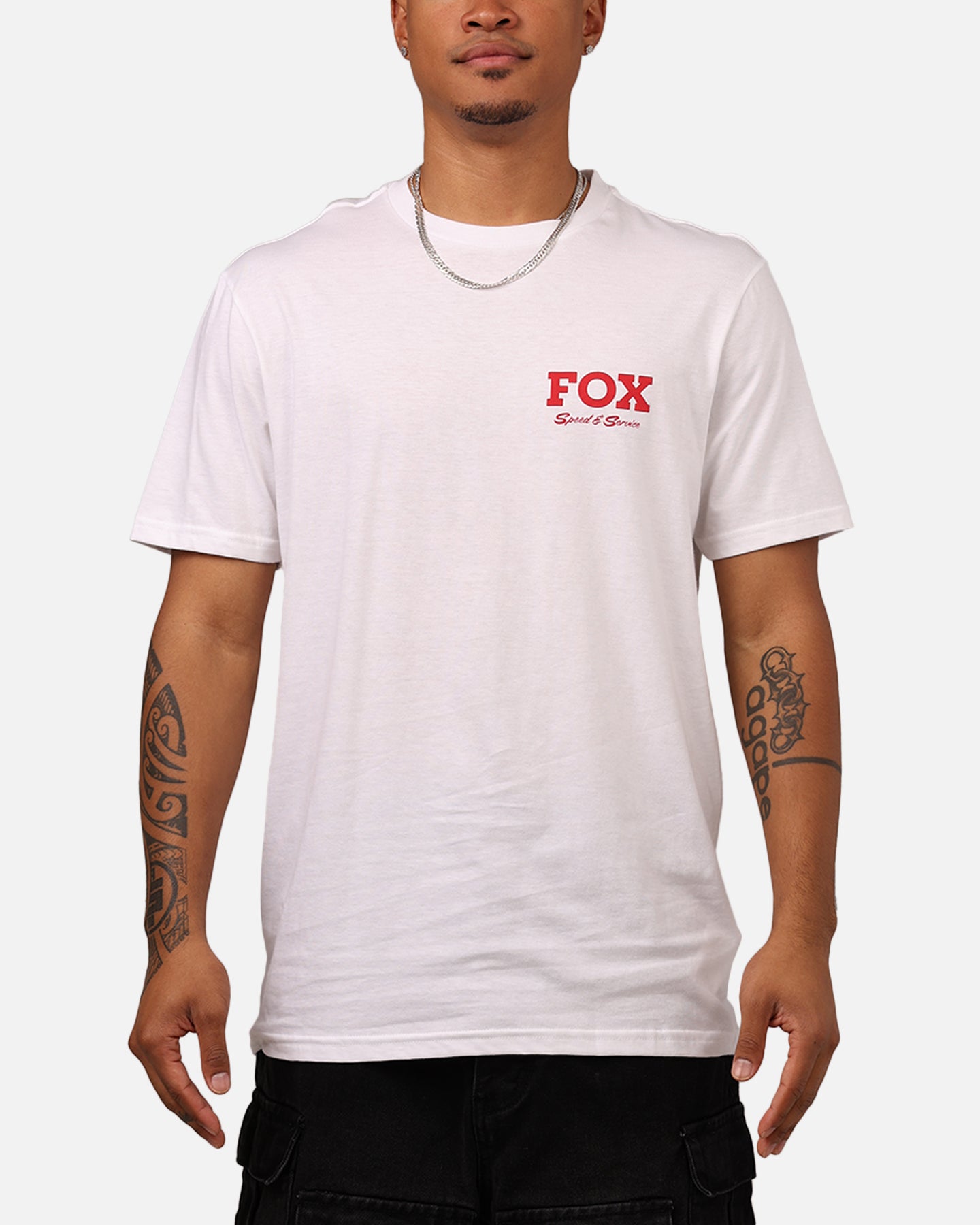 Fox Racing Speed And Service T-Shirt White | Culture Kings US