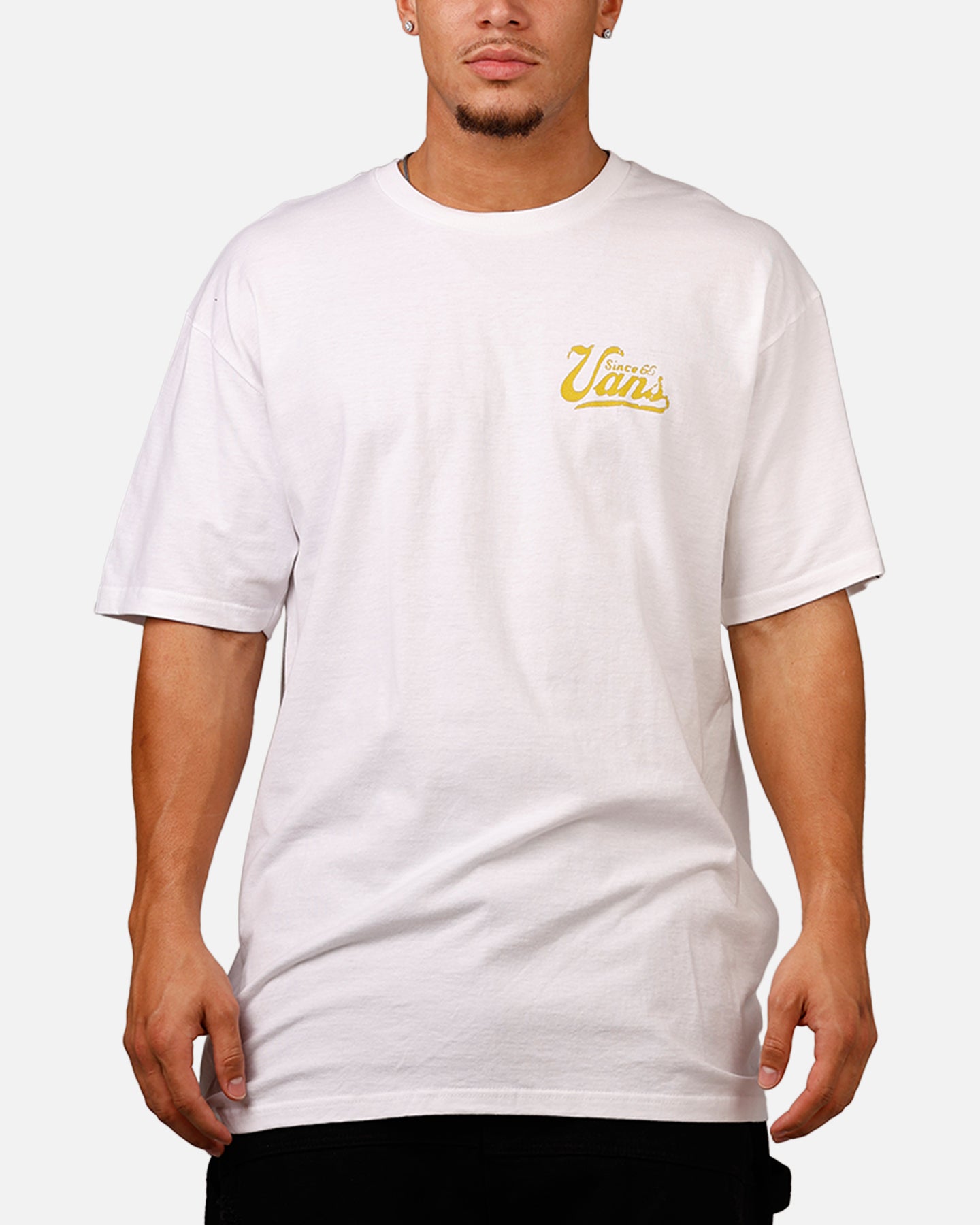 【kastane】VANSワッフルTシャツ Waffle Shop Wave Blend T-Shirt in Marshmallow White | Vans