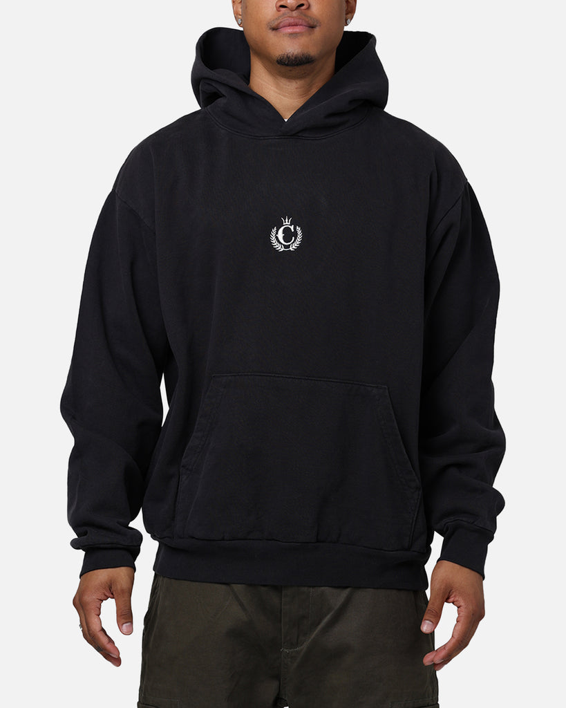 Culture Kings CK Embroidered Hoodie Off Black | Culture Kings US