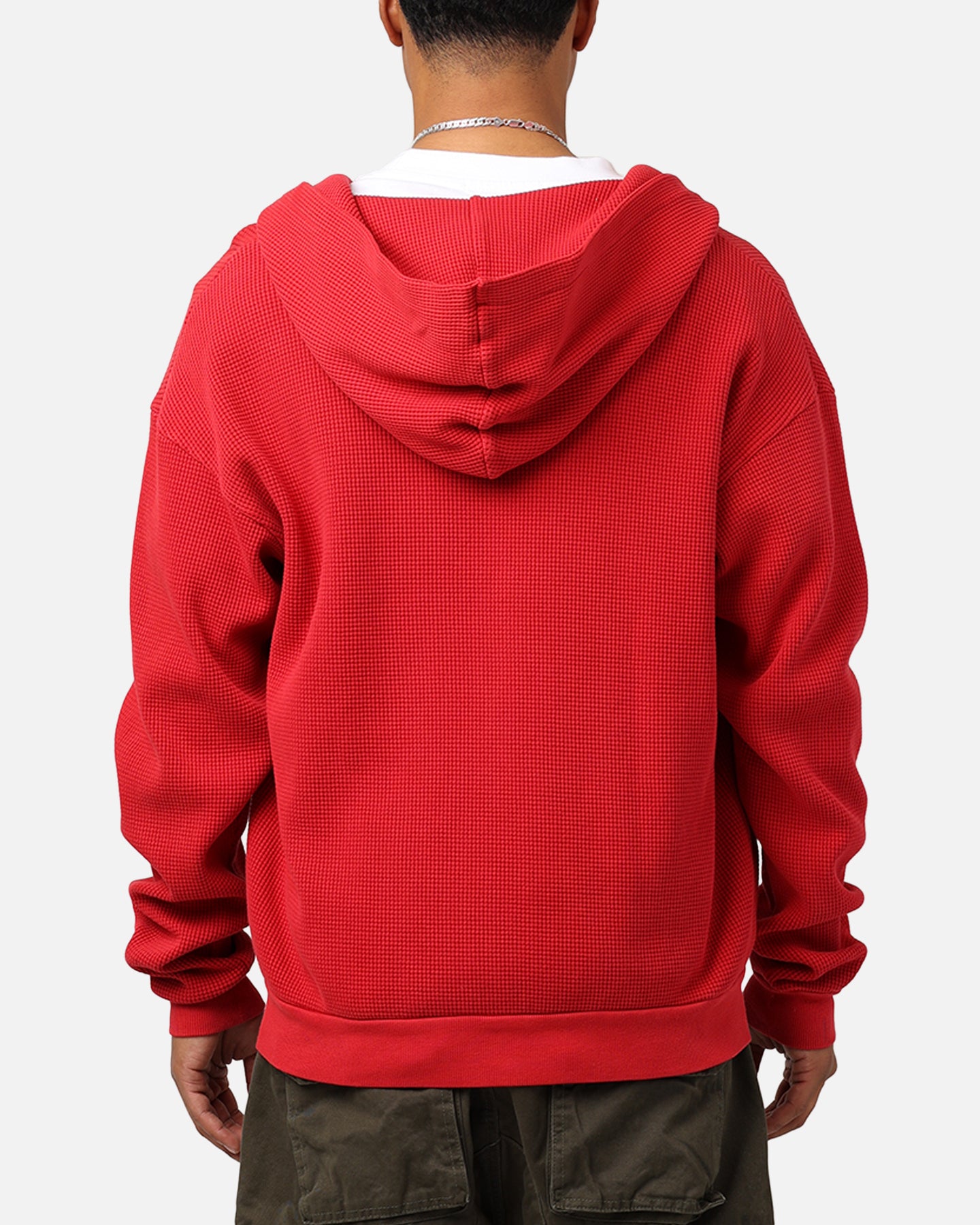 Strawberry Thermal Zip-Up Hoodie Red | Culture Kings US