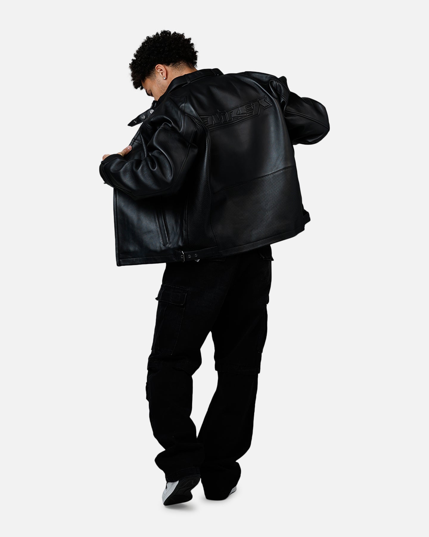Avirex Black-Out Racing Jacket Black/Black | Culture Kings US