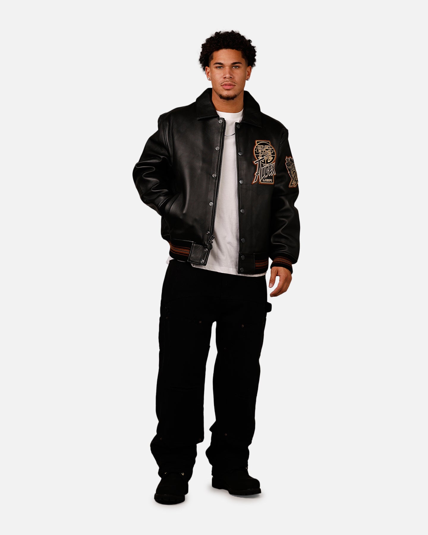 Avirex Twin Dragon Jacket Black | Culture Kings US
