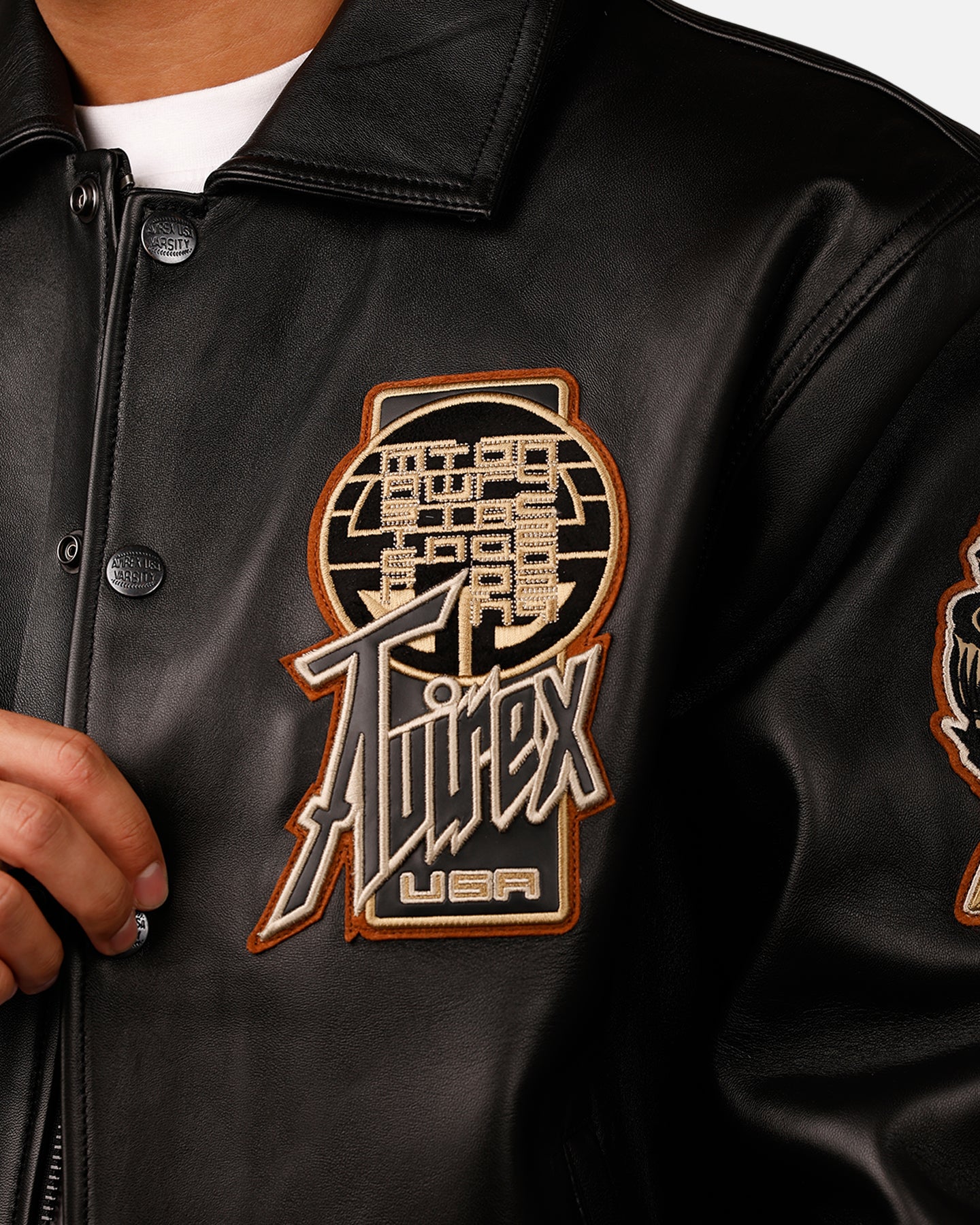 Avirex Twin Dragon Jacket Black | Culture Kings US