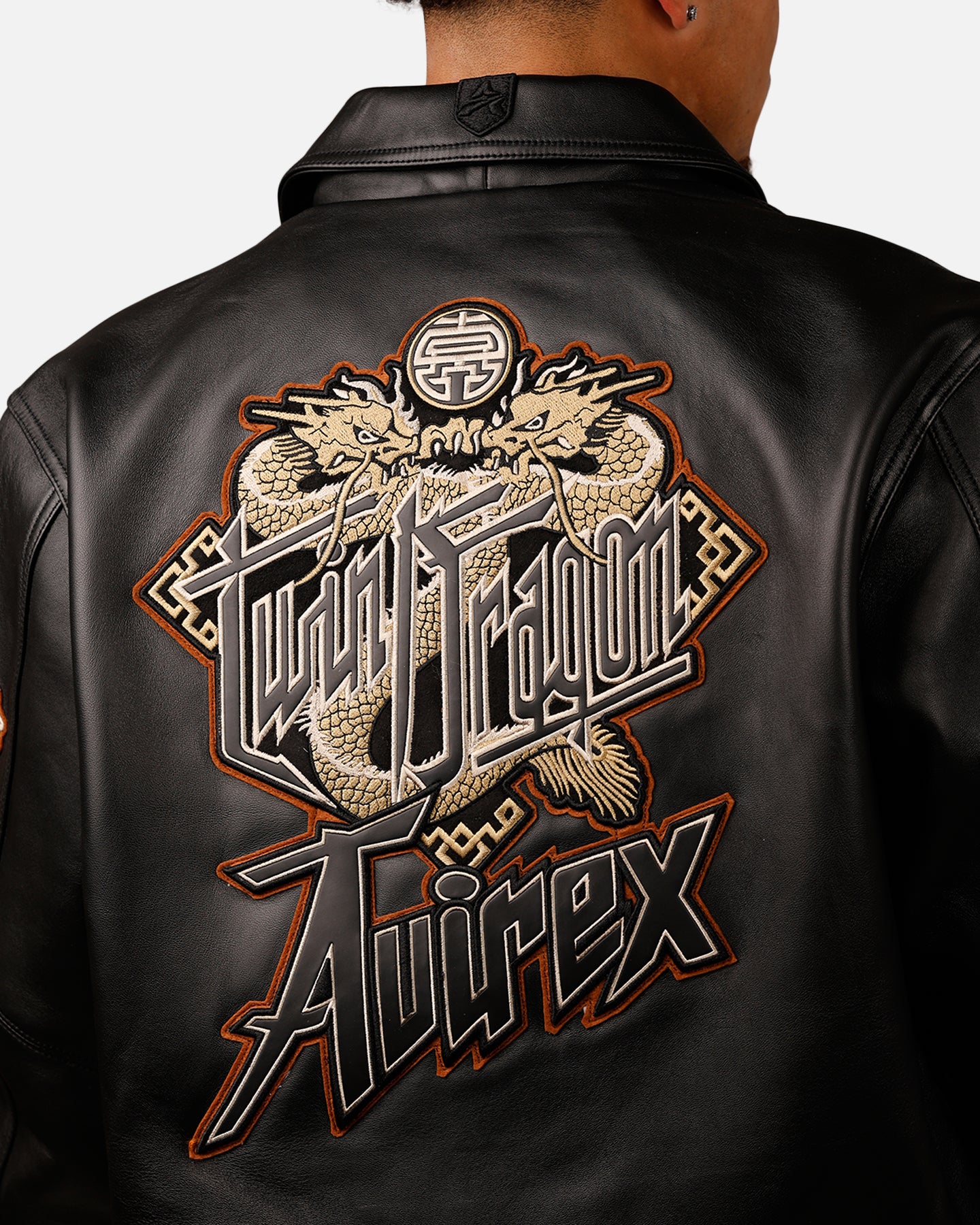 Avirex Twin Dragon Jacket Black | Culture Kings US