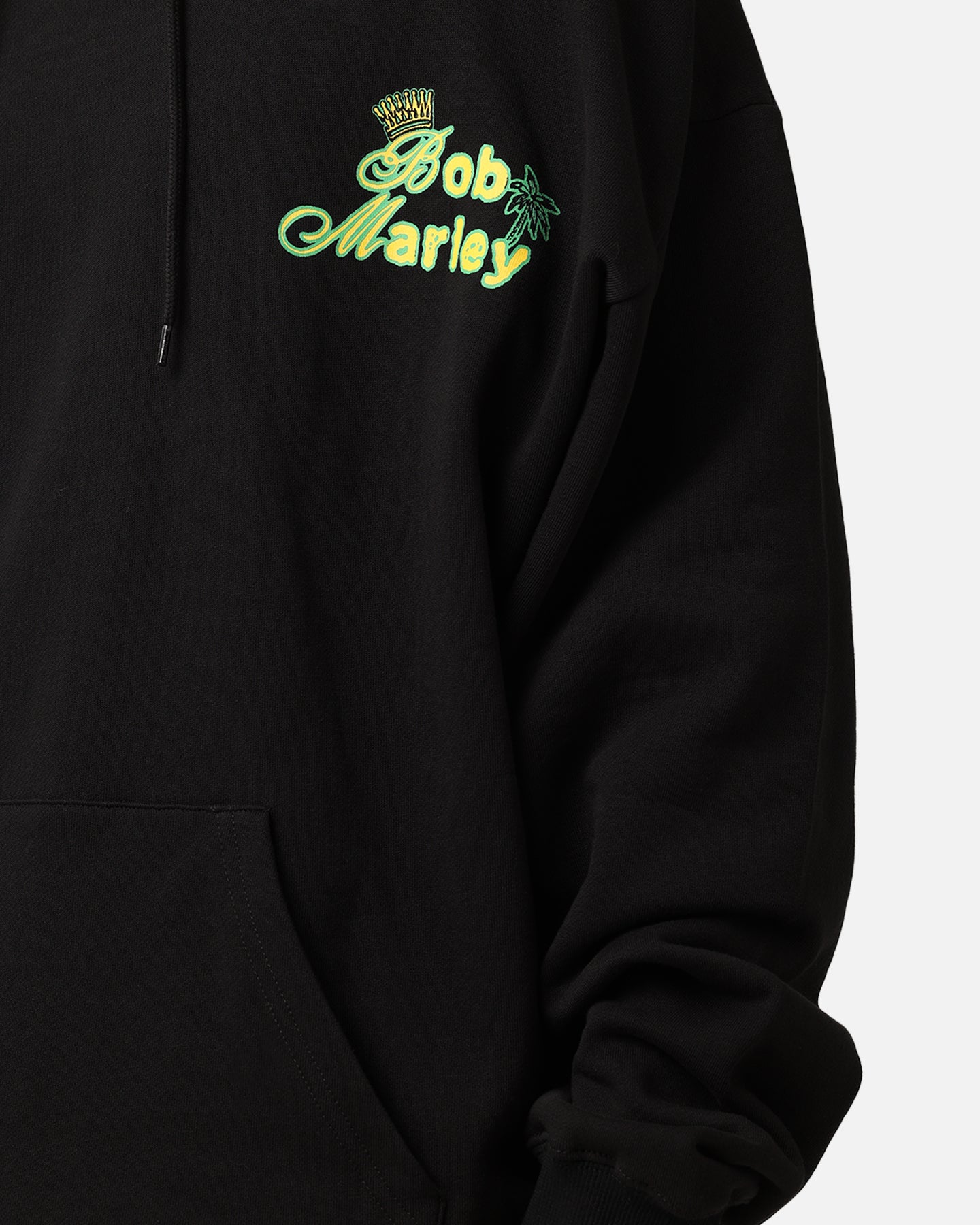 Bob Marley Smile Jamaica Hoodie Black | Culture Kings US