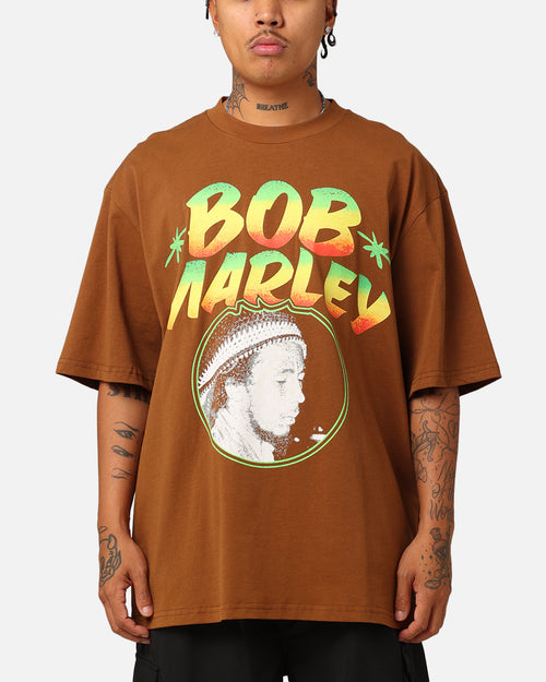 Bob Marley Bob Who You Are Exodus T-Shirt Chocolate