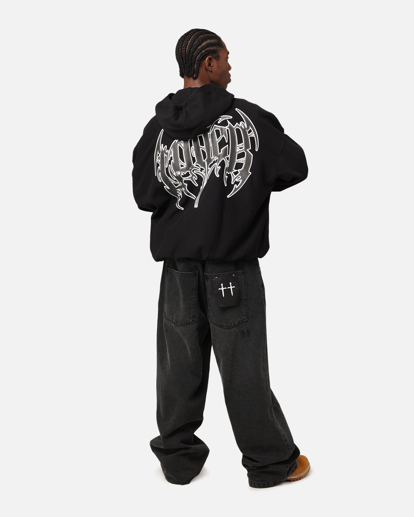 Loiter Metal Hoodie Black | Culture Kings US