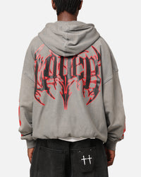 Loiter Metal Hoodie Washed Charcoal