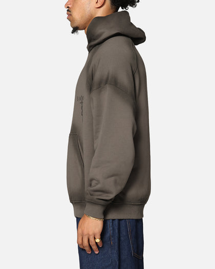 Saint Morta Daggers Premium Hoodie Contrast Brown