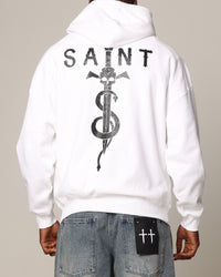 Saint Morta Daggers Premium Hoodie White/Black