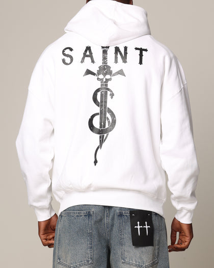 Saint Morta Daggers Premium Hoodie White/Black