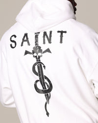Saint Morta Daggers Premium Hoodie White/Black