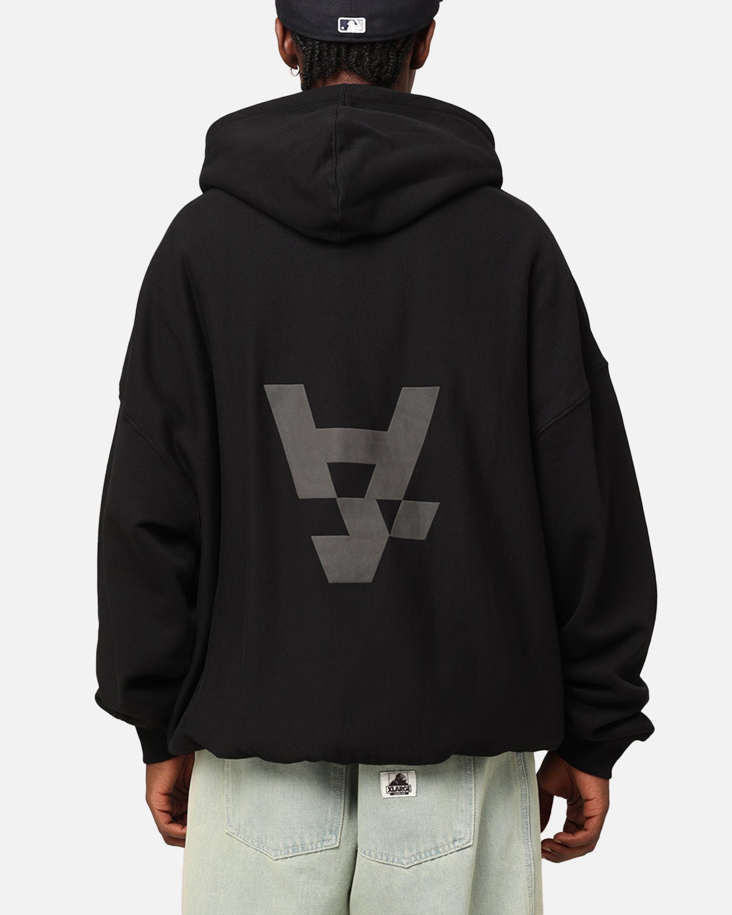 The Anti Order Anti Logo Boxy Hoodie Black | Culture Kings US