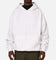 The Anti Order Logo Boxy Hoodie White