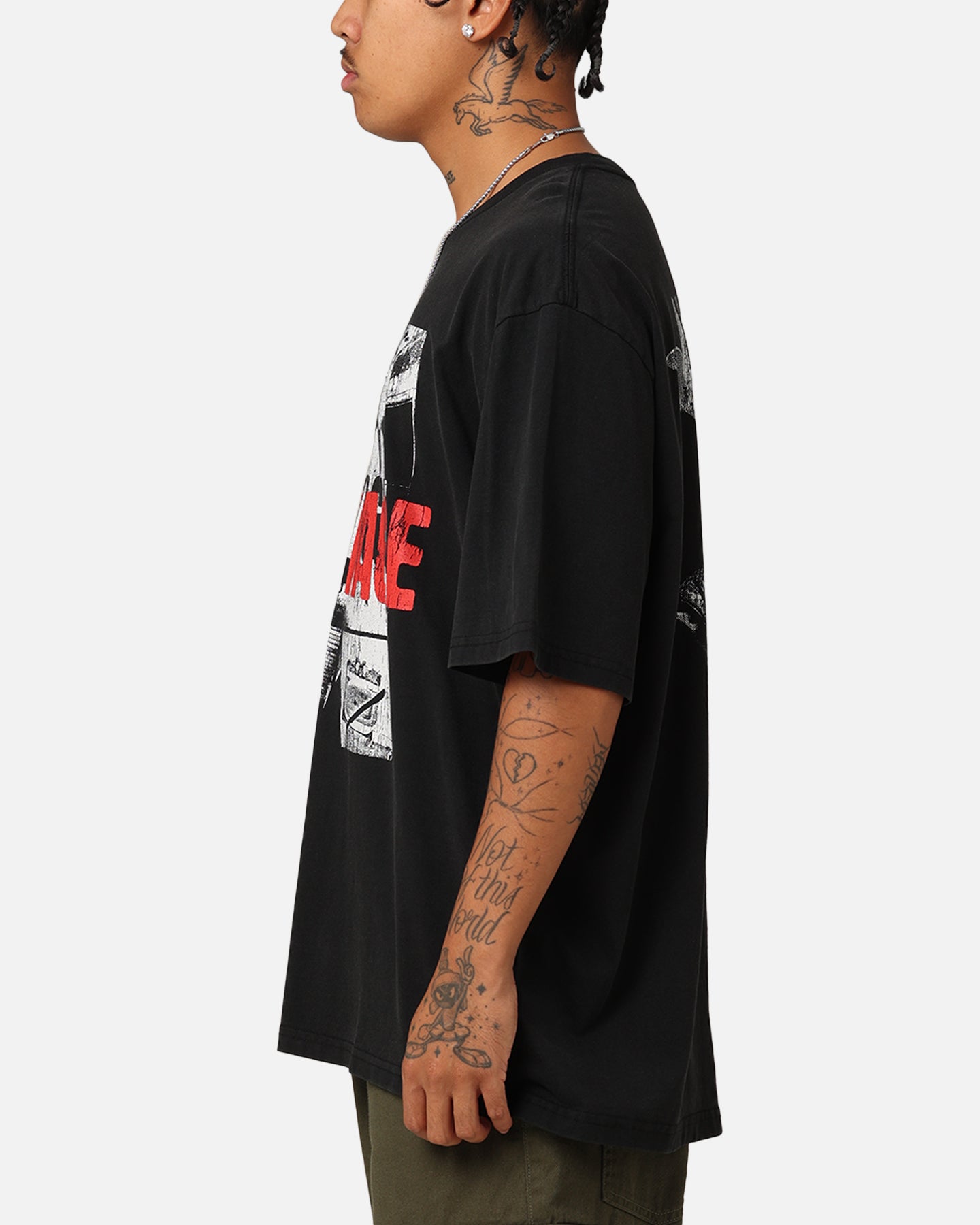 21 Savage American Dream T-Shirt Washed Black | Culture Kings US