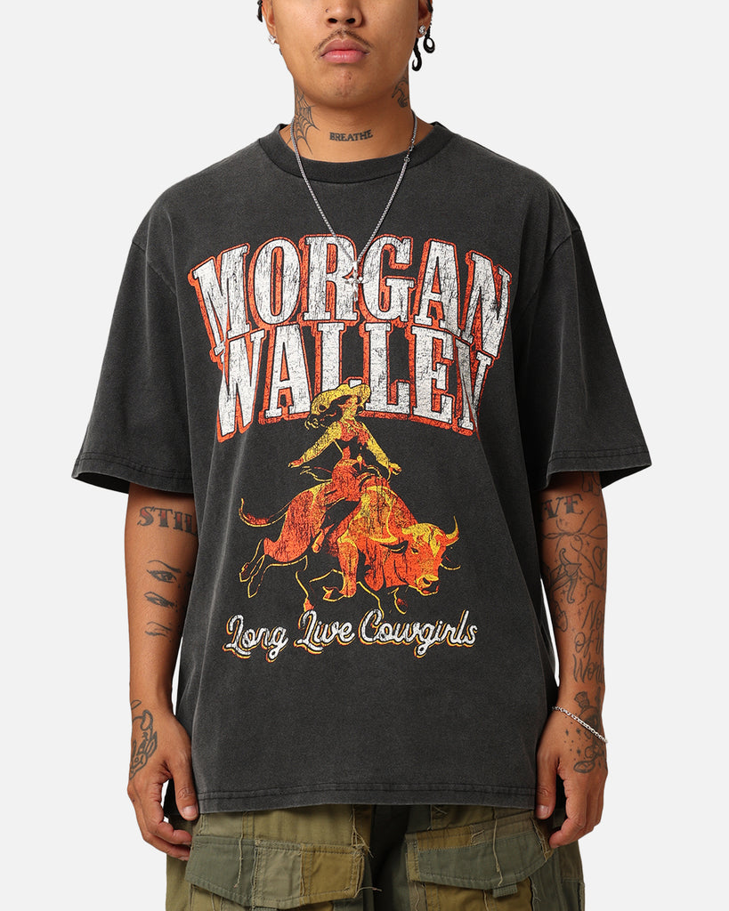 Morgan Wallen Long Live Cowgirls T-Shirt Washed Black | Culture