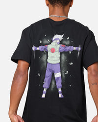 Goat Crew X Naruto Kakashi Vintage T-Shirt Black