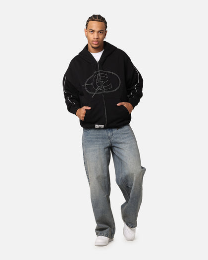 Carre C-Superstar Pipe Zip Hoodie Black