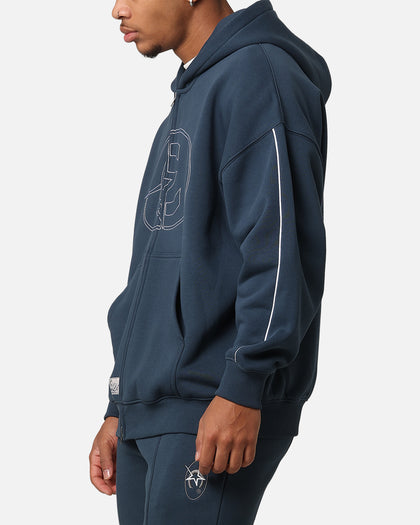 Carre C-Superstar Pipe Zip Hoodie Navy