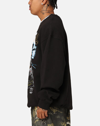 Mitchell & Ness X McLaren Lando Norris #4 Track Crewneck Faded Black