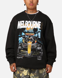 Mitchell & Ness X McLaren Oscar Piastri #81 Track Crewneck Faded Black