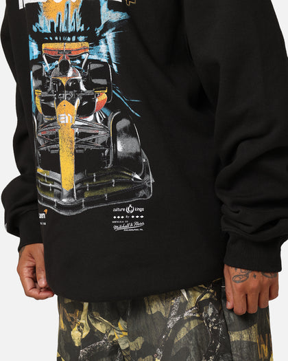 Mitchell & Ness X McLaren Oscar Piastri #81 Track Crewneck Faded Black