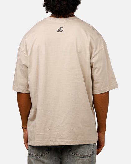 New Era X Bristol Studio Los Angeles Lakers 'Teams Edition' T-Shirt Stone