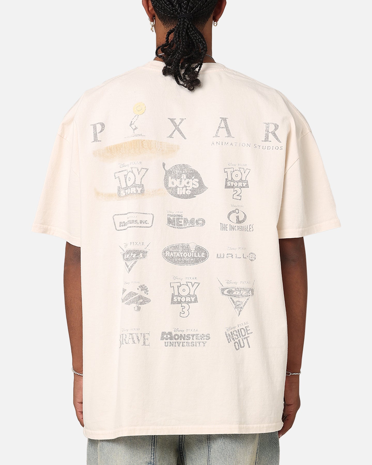 73Studio X Pixar Heavyweight T-Shirt Off White | Culture Kings US