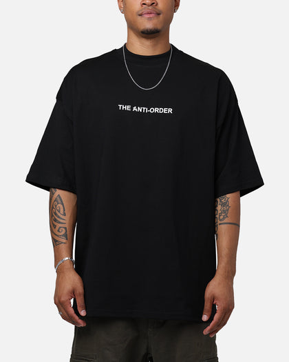 The Anti Order Endless Egress Mock T-Shirt Black