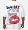 Saint Morta Love Helpline Mock T-Shirt Off-White