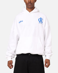Carre Academy Chest Hoodie White