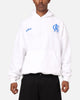 Carre Academy Chest Hoodie White