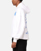 Carre Academy Chest Hoodie White